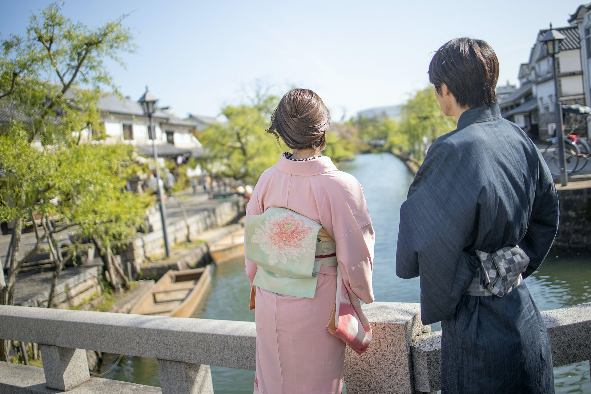 倉敷美観地区の散策をサポートする着物浪漫 | 和服のレンタル&販売