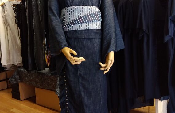 デニム着物、着物浪漫